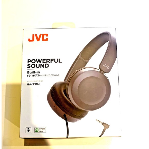 JVC Lightweight On Ear Headphones with Powerful Sound - HAS31M - Picture 6 of 7
